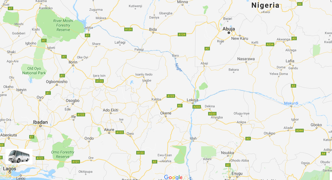 coverage map in Nigeria